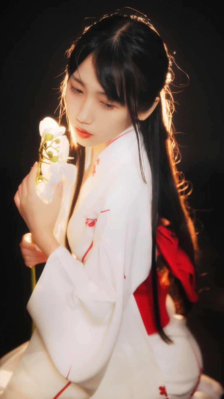 不呆猫《和服》主题写真：39张全套美图