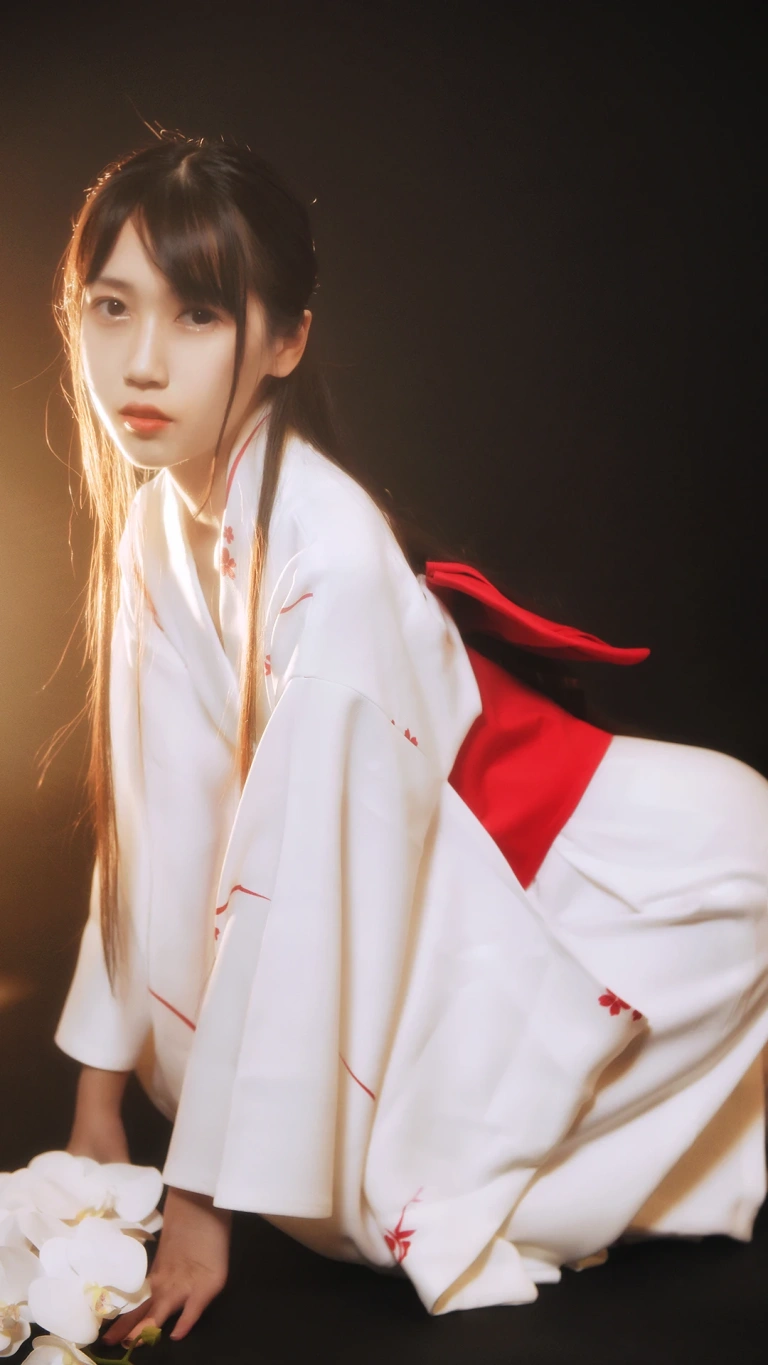 不呆猫《和服》主题写真：39张全套美图