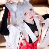 九柒喵《碧蓝航线 朝凪原皮》主题写真：40张全套美图