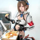 矢量鱼《外卖兔女郎 小葵》主题写真：40张全套美图