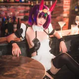 九九八《FGO 酒吞童子女仆》主题写真：70张全套美图