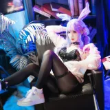 焖焖碳《麻辣兔头X异色兔》主题写真：38张全套美图