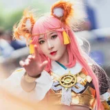 阿包也是兔娘《玉藻前》主题写真：15张全套美图