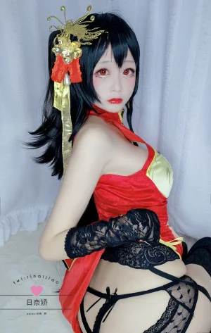日奈娇(椎名莜)《大凤自拍》主题写真：20张全套美图