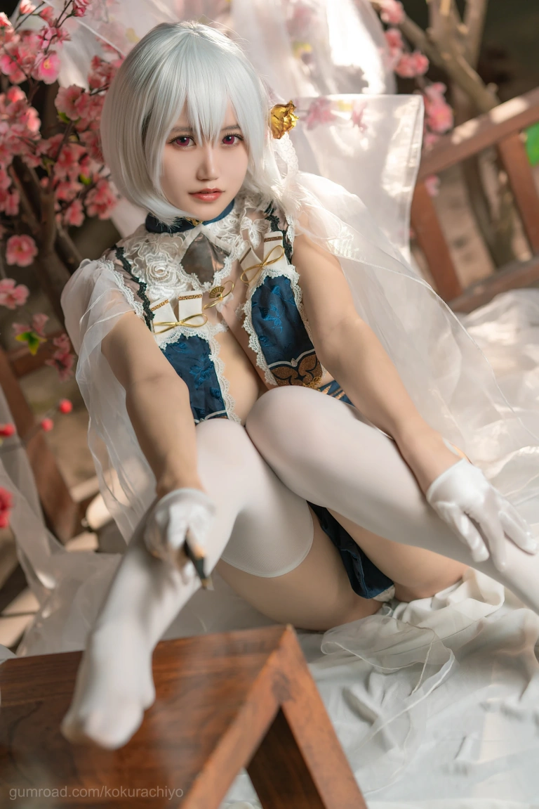 小仓千代《天狼星旗袍》主题写真：20张全套美图