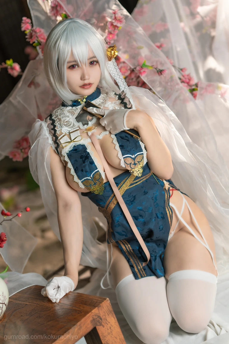 小仓千代《天狼星旗袍》主题写真：20张全套美图