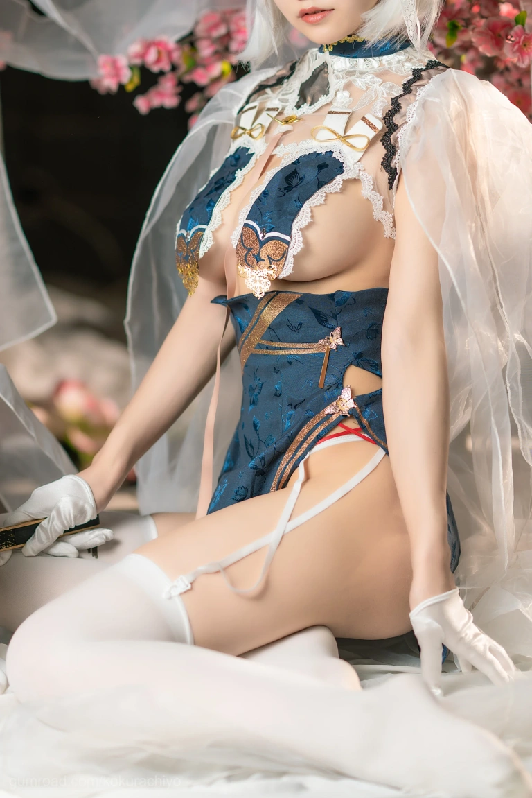 小仓千代《天狼星旗袍》主题写真：20张全套美图