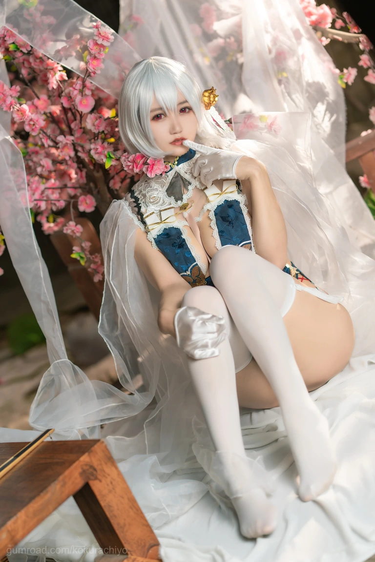 小仓千代《天狼星旗袍》主题写真：20张全套美图