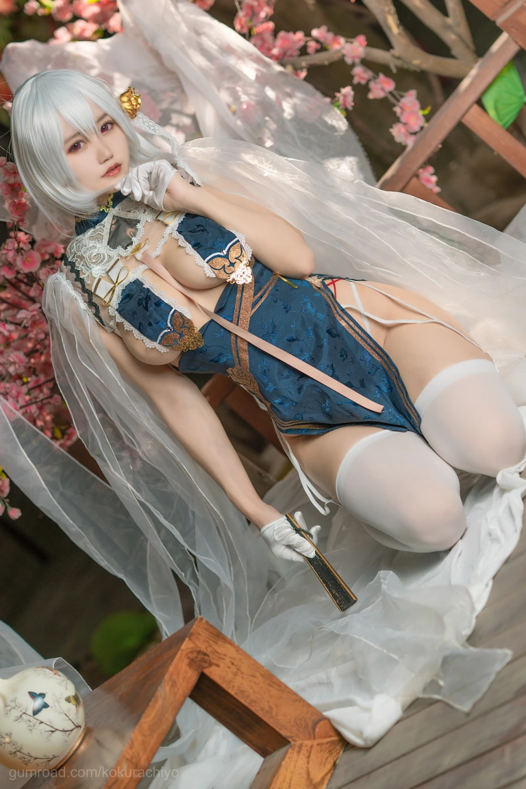 小仓千代《天狼星旗袍》主题写真：20张全套美图