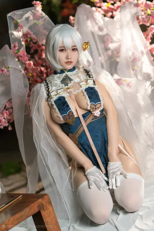 小仓千代《天狼星旗袍》主题写真：20张全套美图