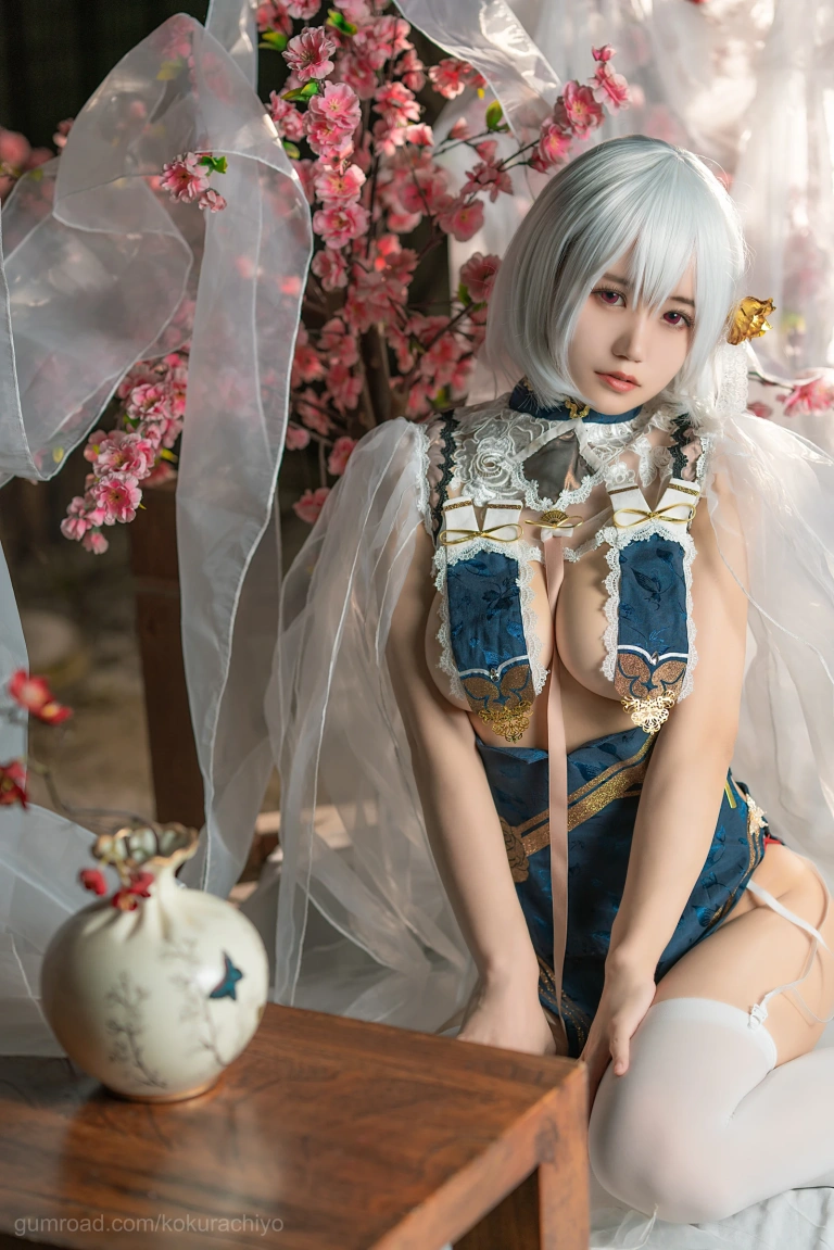 小仓千代《天狼星旗袍》主题写真：20张全套美图