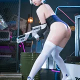 小和甜酒《蔚蓝档案 飞鸟马时女仆》主题写真：31张全套美图