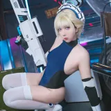 小和甜酒《蔚蓝档案 飞鸟马时女仆》主题写真：31张全套美图