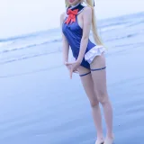 清水由乃《玛丽萝丝 蓝色泳衣》主题写真：32张全套美图