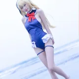 清水由乃《玛丽萝丝 蓝色泳衣》主题写真：32张全套美图