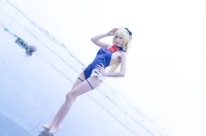 清水由乃《玛丽萝丝 蓝色泳衣》主题写真：32张全套美图
