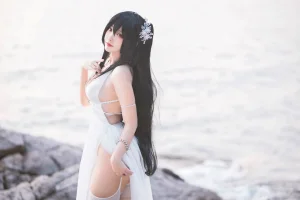 宮本桜《碧蓝航线 大凤花嫁》主题写真：32张全套美图