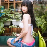 汪知子《夏日小院》主题写真：33张全套美图