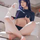 屿鱼《优香体操服》主题写真：40张全套美图