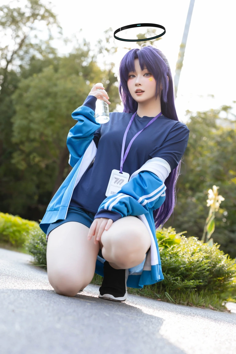 屿鱼《优香体操服》主题写真：40张全套美图
