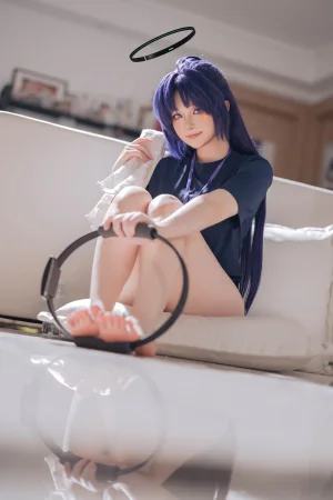 屿鱼《优香体操服》主题写真：40张全套美图