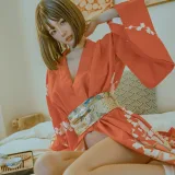 桃良阿宅《浴衣》主题写真：45张全套美图