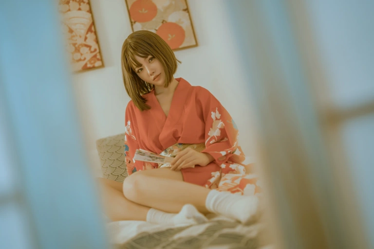 桃良阿宅《浴衣》主题写真：45张全套美图
