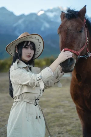 浅安安《西部世界》主题写真：62张全套美图