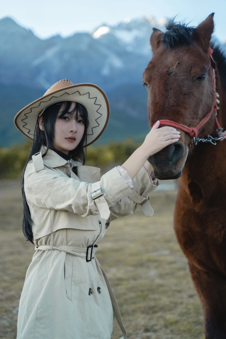浅安安《西部世界》主题写真：62张全套美图