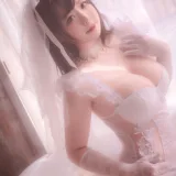 皮皮奶《朦胧婚纱》主题写真：66张全套美图