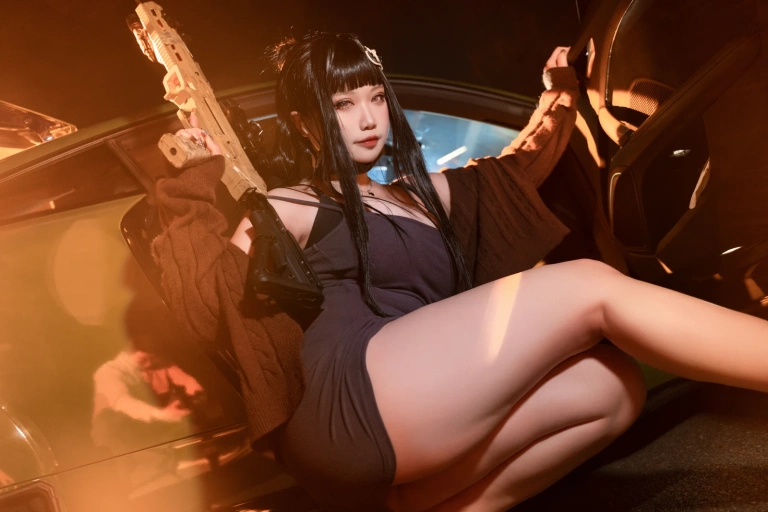 贞子蜜桃《杀手妻子》主题写真：74张全套美图，含1个视频