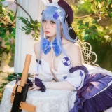 焖焖碳《少女前线 HK-416》主题写真：24张全套美图