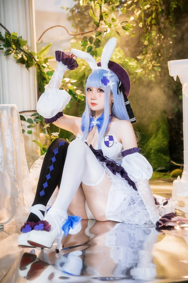 焖焖碳《少女前线 HK-416》主题写真：24张全套美图