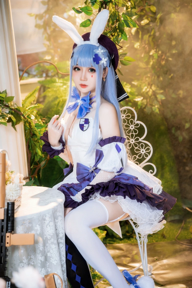 焖焖碳《少女前线 HK-416》主题写真：24张全套美图