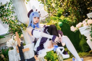 焖焖碳《少女前线 HK-416》主题写真：24张全套美图