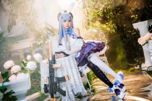 焖焖碳《少女前线 HK-416》主题写真：24张全套美图
