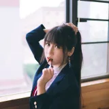 不呆猫《校服JK》主题写真：64张全套美图，含4个视频