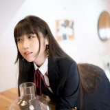 不呆猫《校服JK》主题写真：64张全套美图，含4个视频
