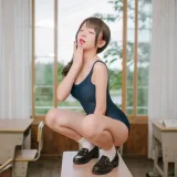 花铃《风纪委员死裤水x游泳课风纪委员》主题写真：93张全套美图