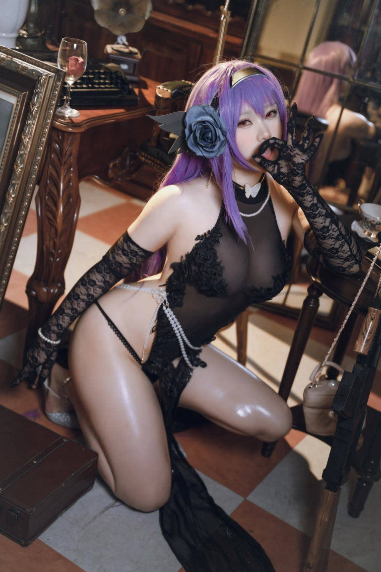 一北亦北《ZB26暗蔷摇曳》主题写真：25张全套美图