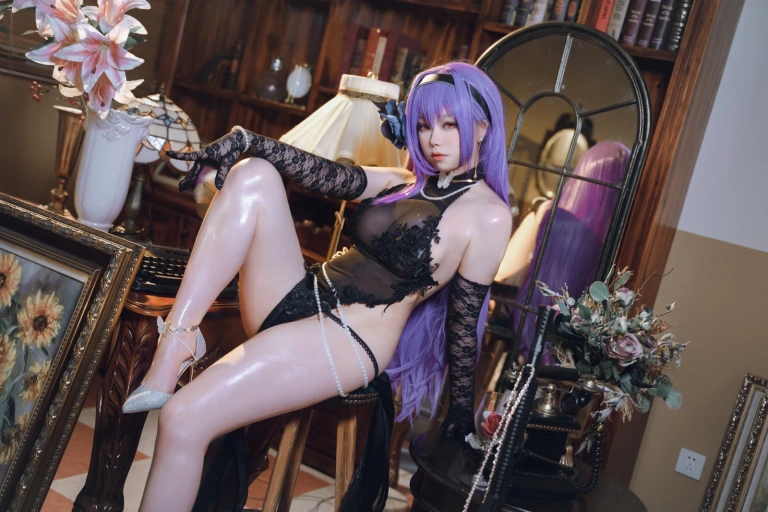 一北亦北《ZB26暗蔷摇曳》主题写真：25张全套美图