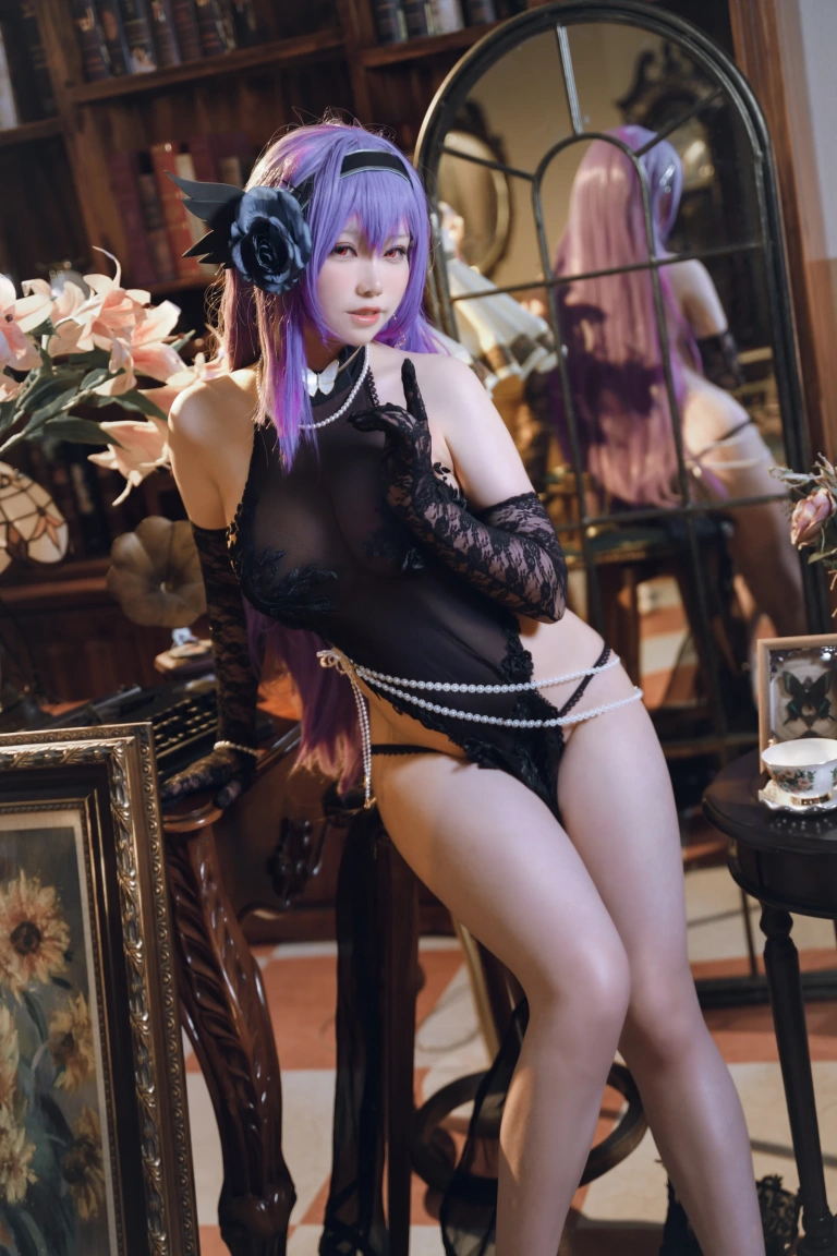一北亦北《ZB26暗蔷摇曳》主题写真：25张全套美图