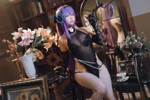 一北亦北《ZB26暗蔷摇曳》主题写真：25张全套美图