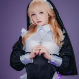 花铃《圣堂修女》主题写真：151张全套美图