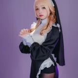 花铃《圣堂修女》主题写真：151张全套美图