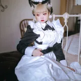 恩田直幸《猫女仆》主题写真：15张全套美图