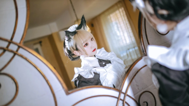 恩田直幸《猫女仆》主题写真：15张全套美图