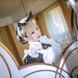 恩田直幸《猫女仆》主题写真：15张全套美图