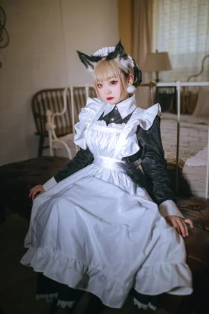 恩田直幸《猫女仆》主题写真：15张全套美图