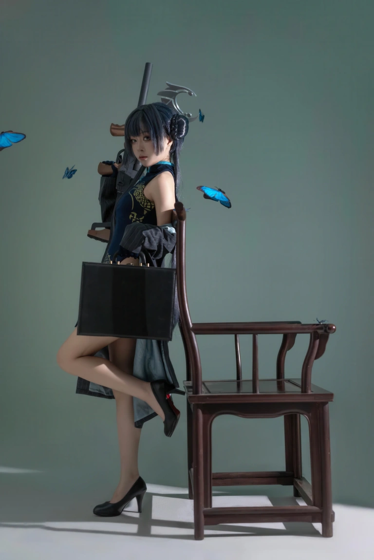矢量鱼《蔚蓝档案 妃咲》主题写真：24张全套美图
